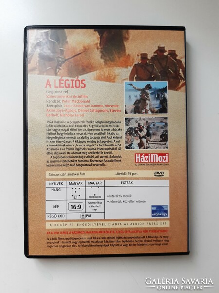 A légiós  -  DVD film