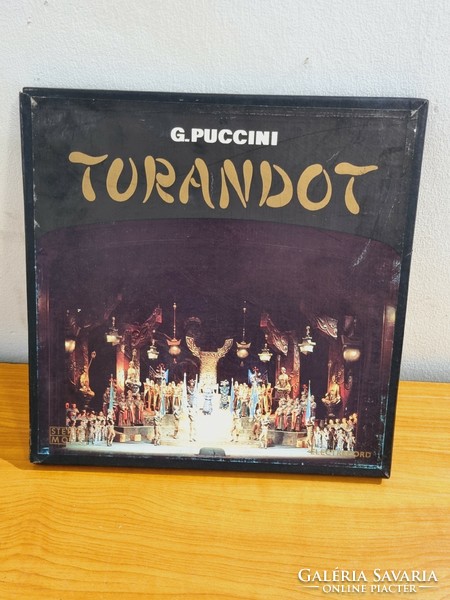G. Puccini turandot vinyl collection 3 discs