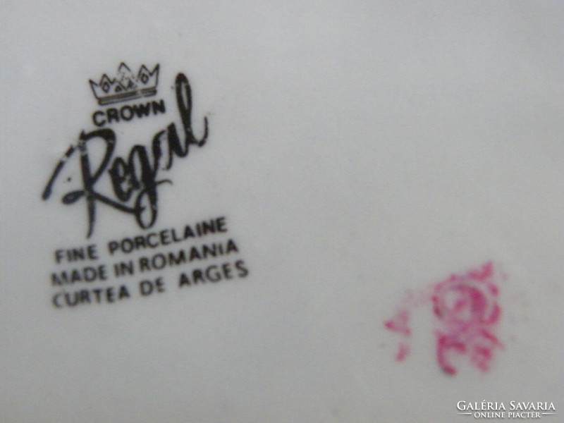 Regal Cown Fine Porcelaine - made in Románia, Curtea de Arges -