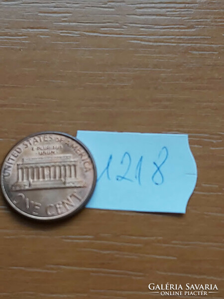 USA 1 CENT 1987 D, LINCOLN 1218