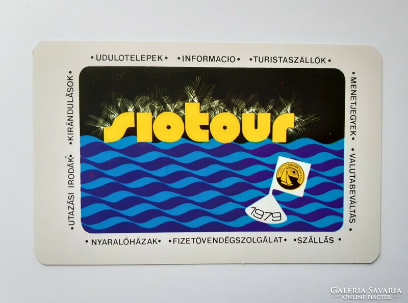 Kártyanaptár Siotour 1979