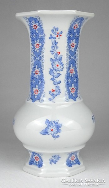 1N038 Régi keleties Lichte porcelán váza 18.5 cm