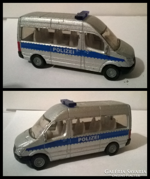 SIKU Mercedes-Benz rendőr kisbusz 1:87  0805  2 db