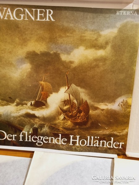 Richard Wagner Der fliegende Holländer bakelit gyüjtemény 3 lemezes