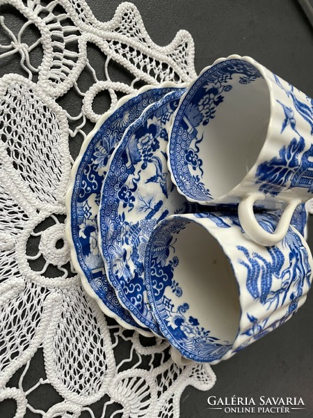 Antik Copeland Spode kínai mintás porcelán mokkáscsésze