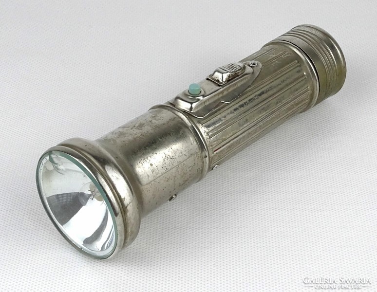 1N045 old Polish metal flashlight flashlight