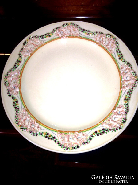 English royal Adam's Titian ware serving bowl - 33 cm - art&decoration