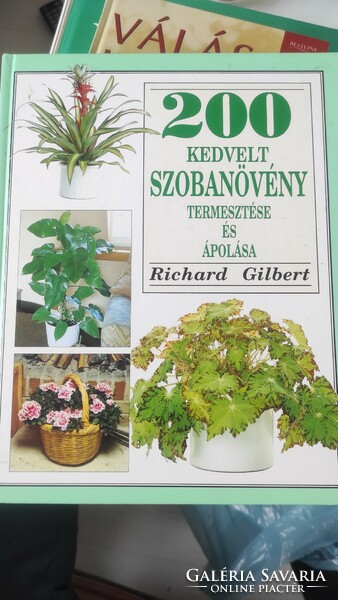 Könyv, szobanövények gondozása