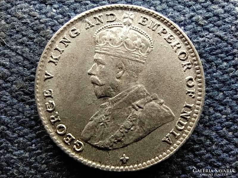 Malajzia V. György (1910-1936) 5 Cent 1919 (id69393)