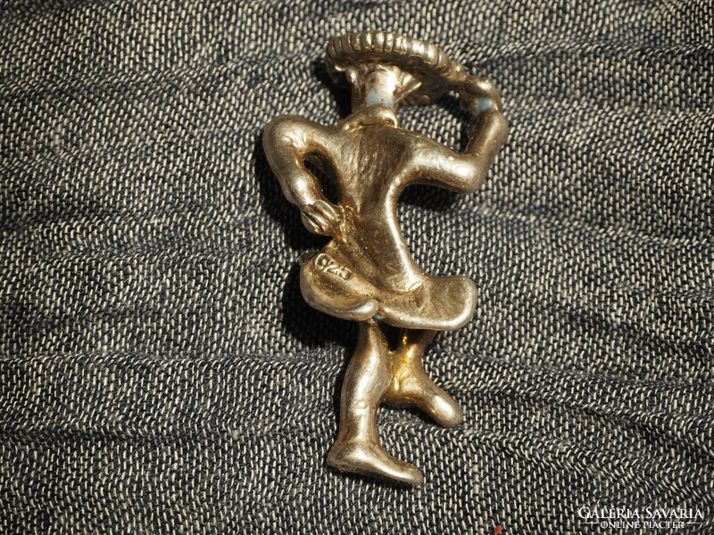 Judaica silver figure