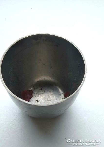 Small silver-plated holder