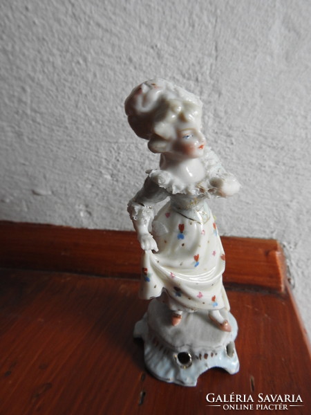 Antik barokk pár - német porcelán figura