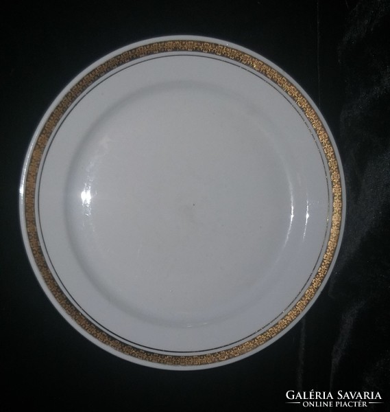 Alföldi porcelán arany szegélyes tányér 24 cm