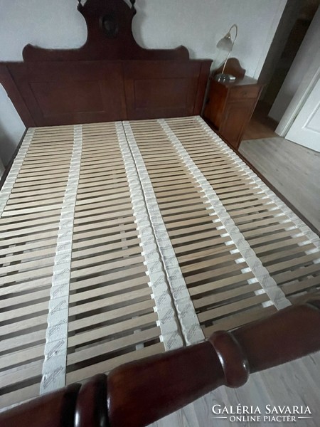 Tin German double bed
