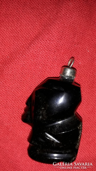 Very nicely crafted black tourmaline jewelry pendant as shown in the pictures