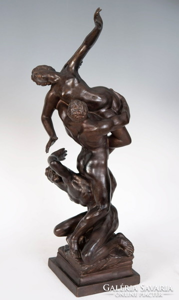 Abduction of Sabine Women by Giambologna (after).