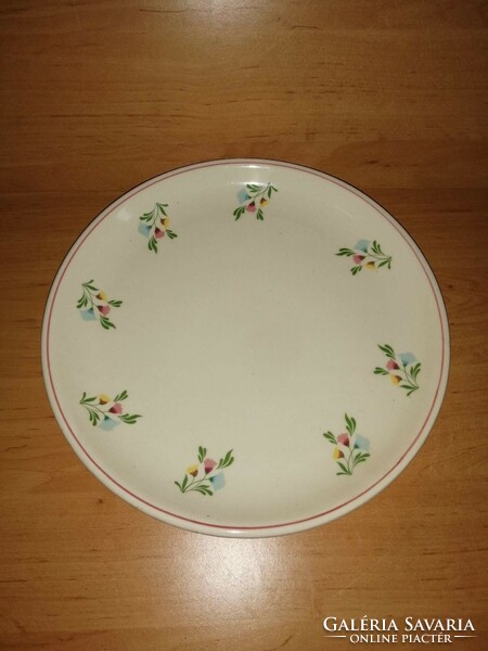 Porcelán virág mintás kínáló tál, asztalközép  28,5 cm (b)