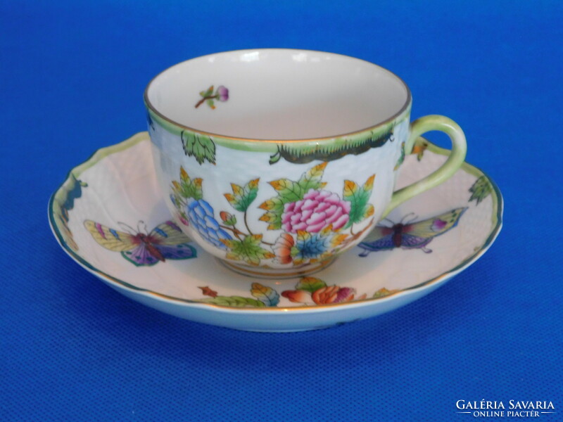 Herend Victoria giant tea cup + base