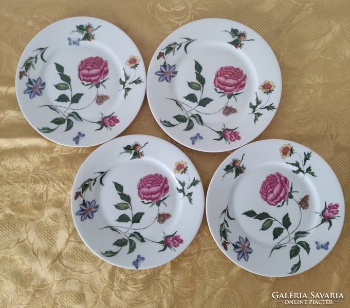 Limoges French porcelain 4 cookie plates