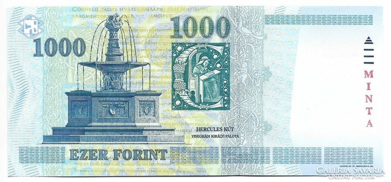 1000 forint 1999 MINTA UNC