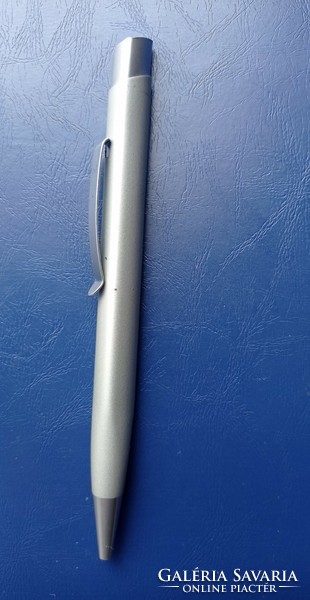 Ballpoint pen with a retro metal body.