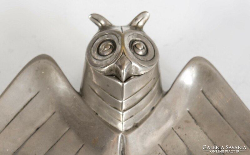 Owl desk set - metal alloy