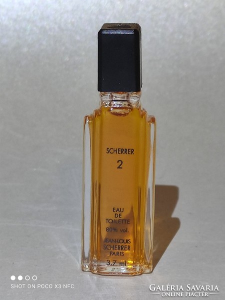 Price drop!!! Vintage perfume mini jean louis scherrer 2, 3.7 ml edt