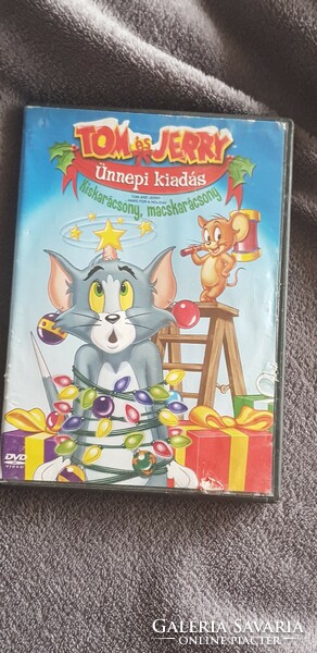 Tom &  Jerry ünnepi kiadás karácsony Dvd mese lemez