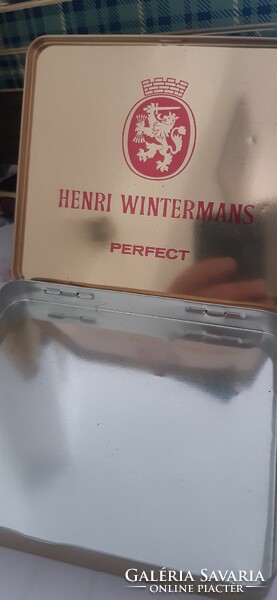 Henri wintermans perfect metal cigar box for sale