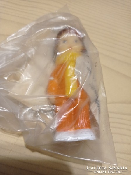 Régi trafikos gumibaba eredeti bontatlan csomagolásban 9,5 cm