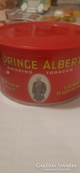 Prince Albert pipadohány fémdoboz szép állapotban elado