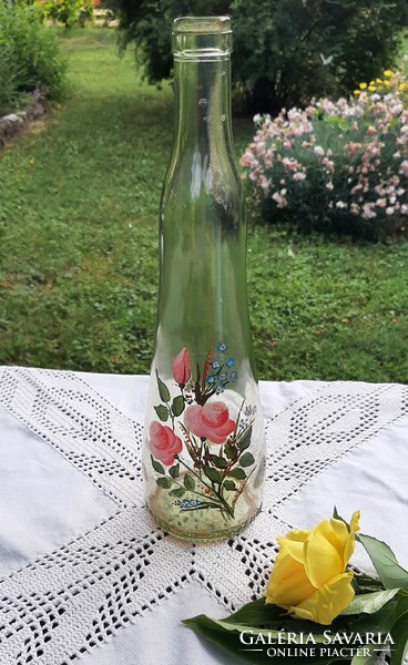Hand painted provence glass