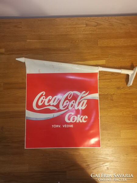 Retro Coca-cola zászló