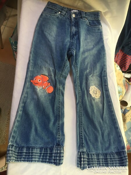 Children's long jeans, h&m brand, size 116, for girls