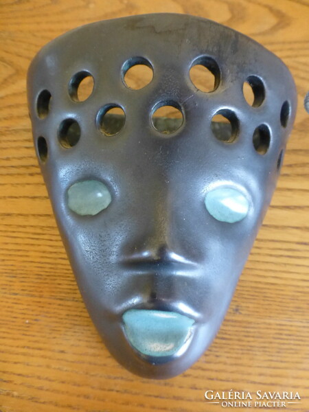 Vintag  ceramic wall mask