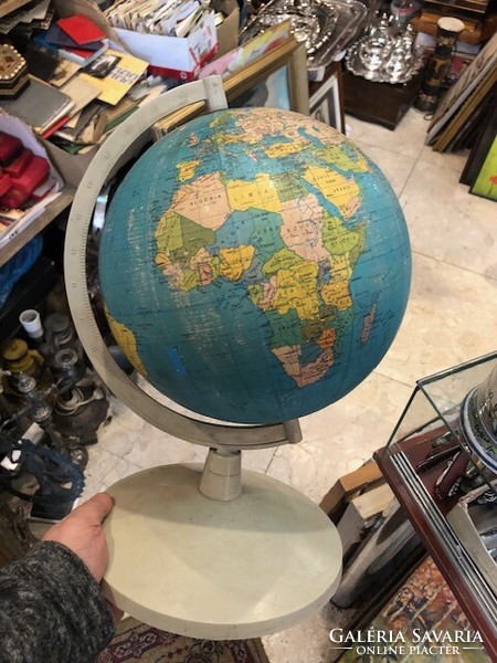 Globe, in Hungarian, 40 cm high, old, flawless.
