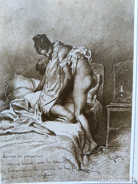 Erato, erotic illustrations by Zichy Mihályt. In German.