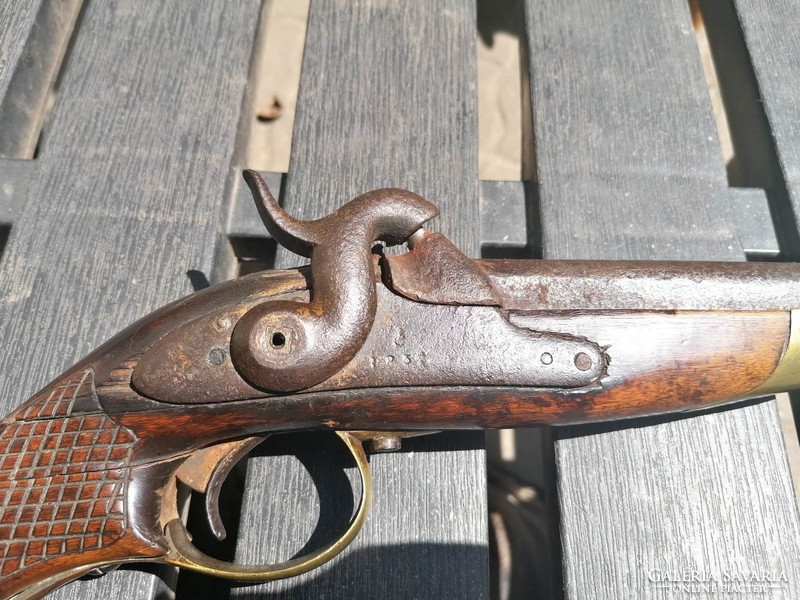 Rare Swedish Cavalry m1850 Flap Pistol