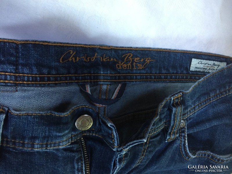 Men's/adolescent long jeans, size 33 x 34, christian berg