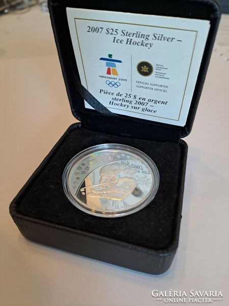 2007  Sterling silver- Ice Hockey 2010 téli olimpia Vancouver