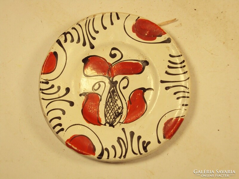 Régi kerámia fali tányér