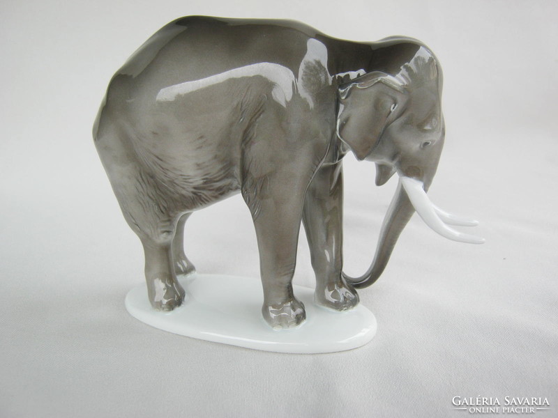 Rosenthal porcelán T. Karner ritka elefánt restaurált