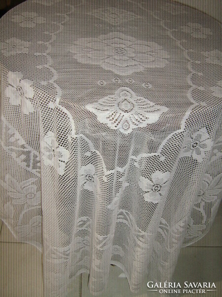 Beautiful unique special floral lace tablecloth