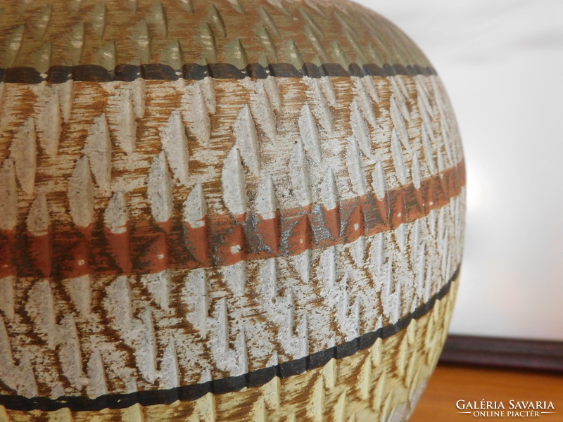 Dümler&breiden retro ceramic ball vase - mid century