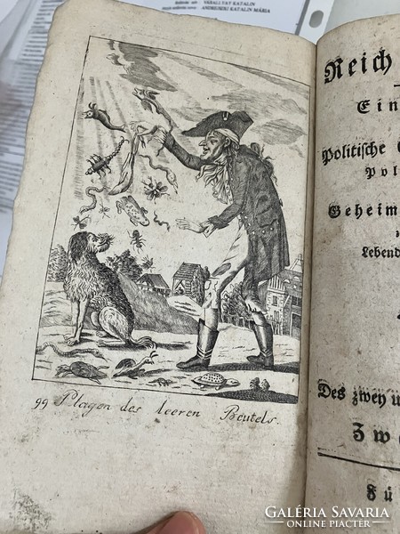 Reich der todten. Politische gespräche und geheimer briefwechsel der todten 1807 antique German book
