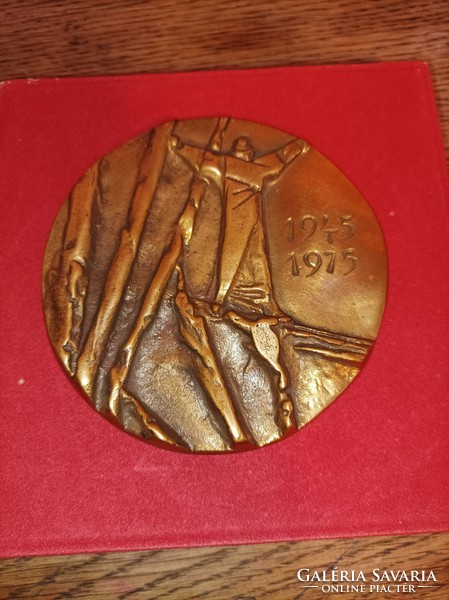 Bronz plakett