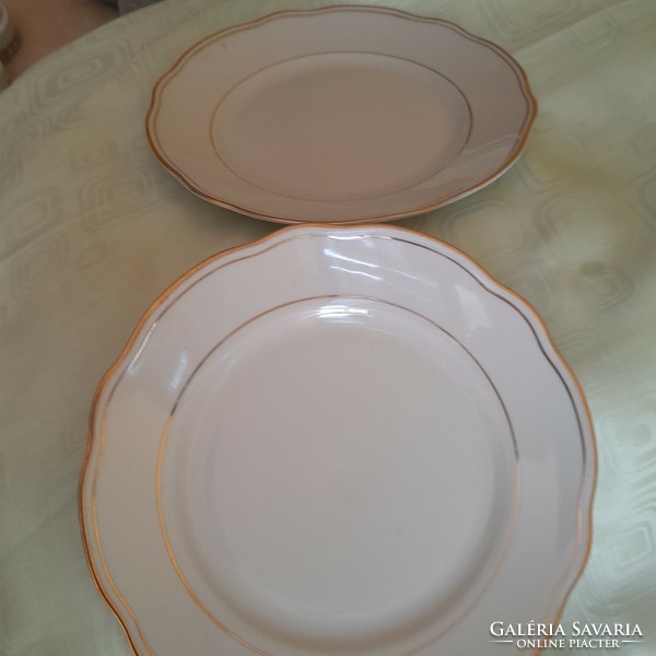 Pair of royal cake plates