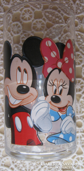 Disney  Mickey Minnie gyerek üveg pohár