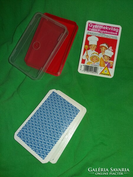 Retro piatnik - fun children's games quartet game with card box according to the pictures