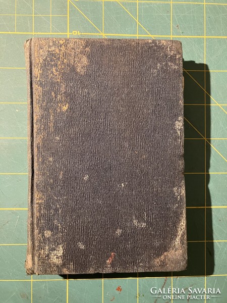 Alfred de Vigny: Poémes - költemények francia nyelvű antik könyv 1834